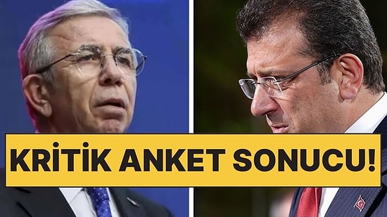 Ayrışma İddiaları Sonrası CHP İçin Yeni Anket: Mansur Yavaş ve Ekrem İmamoğlu Arasındaki Fark Açık!