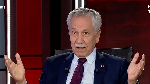 Arınç, "Kürt halkını 100 puan olarak kabul edin. Öcalan 10 puan alırsa Demirtaş 80 puan alır. Ama Demirtaş'ın adını andım diye hakaretlere uğradım. Ondan sonra Bahçeli bir başladı, A'dan Z'ye kadar hakaret küfür. Arkasından bizim dostumuz, eski dostumuz Cumhurbaşkanımız, o da ondan aşağı kalmadı" dedi.