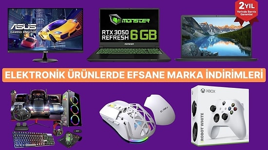 Efsane Marka Günlerinde En İyi Fiyat Garantili Elektronik Ürünler