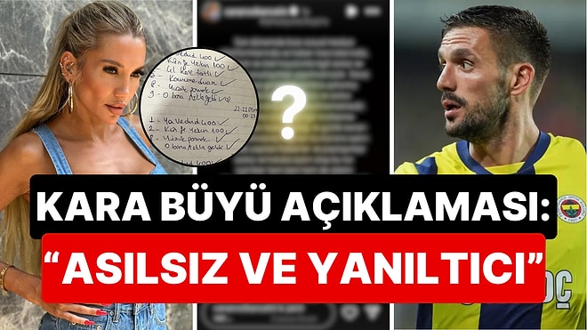 Fenerbahçe'nin Yıldızı Tadic'e Bağlama Büyüsü Yaptığı Öne Sürülen Fenomen Canan Çetin'den Açıklama!