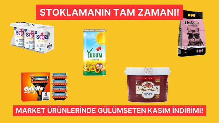 Tasarruf Ettirecek Market Alışverişi Uygun Fiyatla Ayağınıza Geldi! Binlerce Üründe İndirimi Kaçırmayın