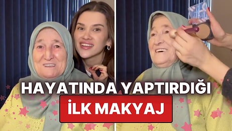 70 Yaşındaki Anneannenin İlk Makyaj Heyecanı: "Deden Beğenir Beni"