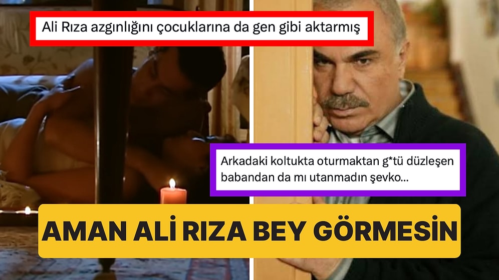 Aman Ali Rıza Bey Görmesin! Yaprak Dökümü'ndeki Sevişme Sahnesi Viral Oldu