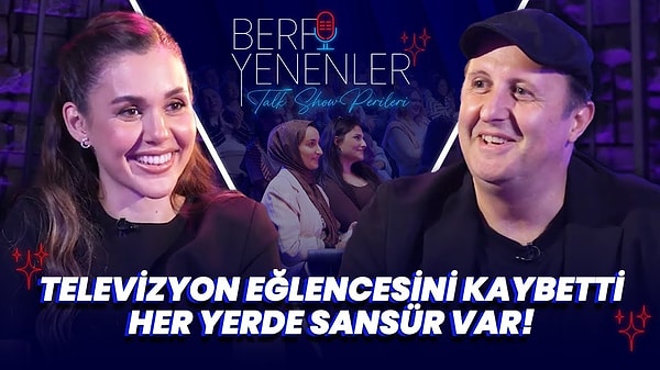 Berfu Yenenler'in Talk Show Perileri programına konuk olan Ayrık, bir yarışmacının kocasına söylediği sözler nedeniyle RTÜK'ten ağır bir ceza aldıklarını açıkladı.