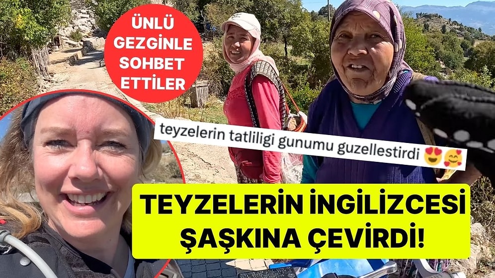 Hollandalı Gezgin Itchy Boots'la İngilizce Konuşan Teyzeler, İzleyenleri Şaşkına Çevirdi!