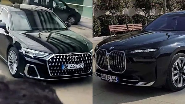 Daha önce kullandığı Audi ve BMW marka lüks araçlarıyla gündeme gelen Menzil Şeyhi Muhammed Saki Elhüseyni, bu sefer de beyaz bir Volvo S90'la görüntülendi.