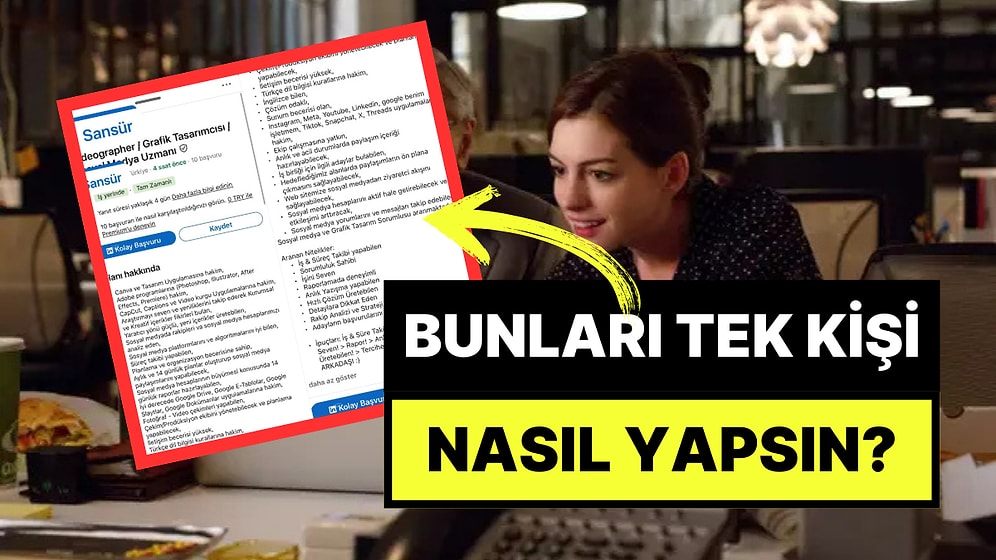 LinkedIn'deki Manas Destanını Aratmayan İş İlanı Sinirlerinizi Fena Bozacak