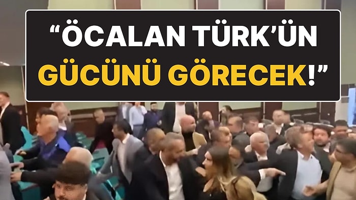 Kağıthane Belediye Meclisi’nde Kavga: “Öcalan Türk’ün Gücünü Görecek” Diye Slogan Attı!