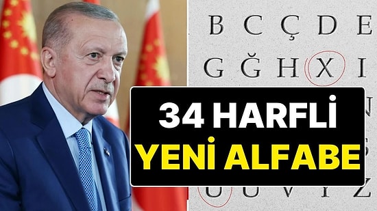 Erdoğan’dan Ortak Türk Alfabesi Açıklaması: “Ortak Türk Alfabesi Projesi Tarihi Adımdır, 34 Harften Oluşuyor”