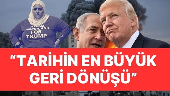 Trump Başkanlığı Aldı, İlk Paylaşım Netanyahu'dan Geldi! Arap Amerikalılar da 'Trump' Dedi!