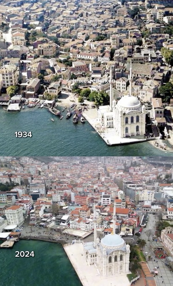 7. Ortaköy’ün 90 yıllık değişimi