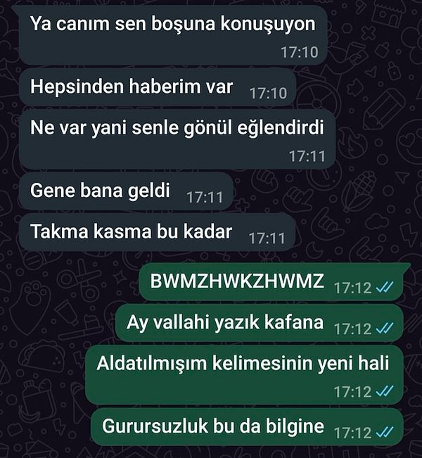 "Ne var ki yani seninle gönül eğlendirdi. Gene bana geldi": Bir kadın kendine neden bunu yapar ki?