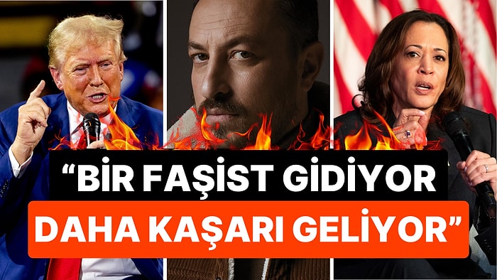 Trump mı Harris mi? Yönetmen Onur Saylak'tan 2024 ABD Seçim Sonuçlarına Tepkili Çıkış!