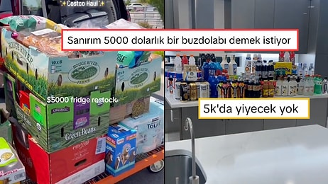 5 Bin Dolarlık Buzdolabı Alışverişiyle Ağızları Açık Bırakarak İsrafın Sınırlarını Zorlayan Kadın