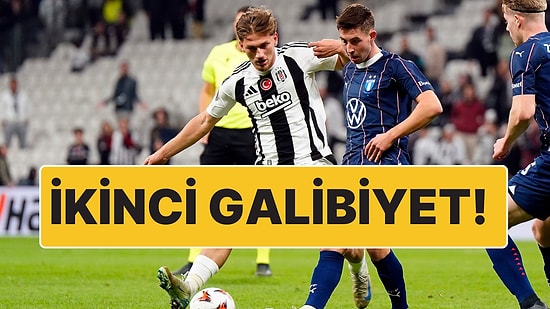 İkinci Galibiyet: Beşiktaş, Malmö Engelini İkinci Yarıda Aştı