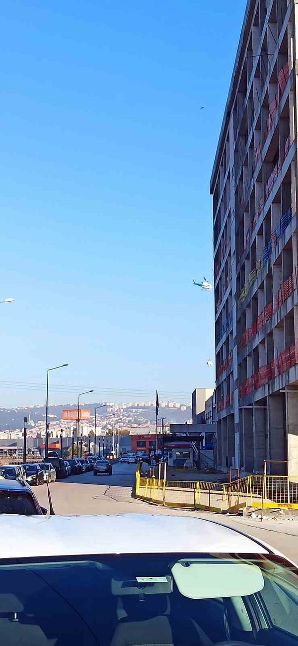 Gerçek ise bambaşka çıktı. Helikopterin TEİAŞ’a ait olduğu ve elektrik hattında bakım yaptığı öğrenildi.