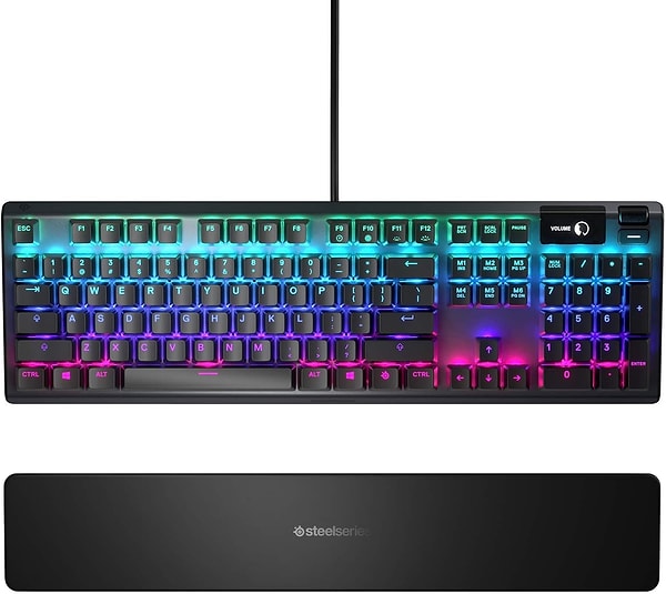 8. Steelseries Apex 5 Hibrit Mekanik Gaming Klavye, Her Tuş İçin Rgb Aydınlatma, Oled Ekran, Türkçe QWERTY