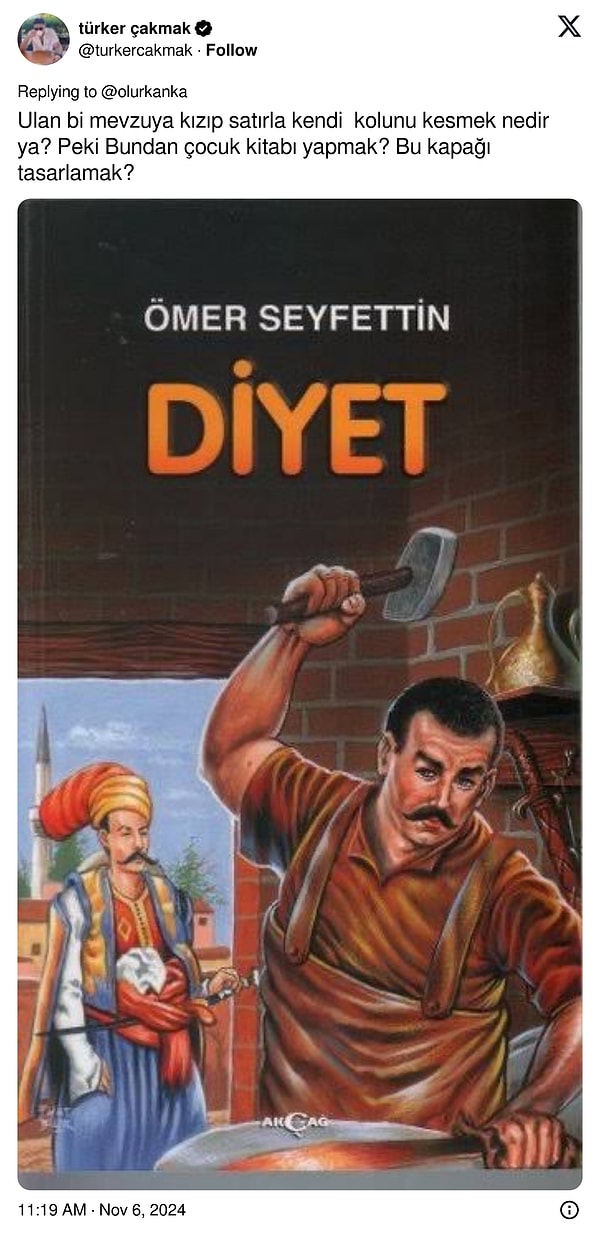 Yine bir Ömer Seyfettin eseri.