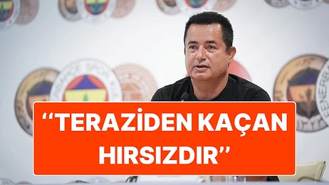 Fenerbahçe Asbaşkanı Acun Ilıcalı'dan Zehir Zemberek Sözler: ''Teraziden Kaçan Bir Takım Görüyoruz''