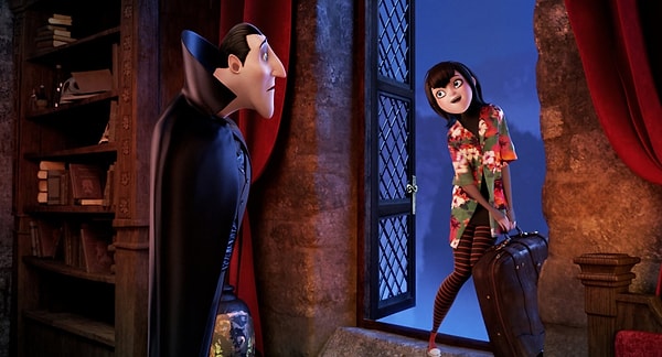 14. Hotel Transylvania, dünya çapında beş kazıklı lüks bir tesis ve her türden canavar için dünyanın en güvenli tatil yeri olarak bilinir.