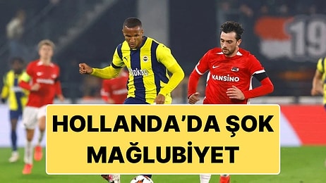 Temsilcimiz Fenerbahçe, UEFA Avrupa Ligi'nde AZ Alkmaar'a 3-1 Mağlup Oldu!