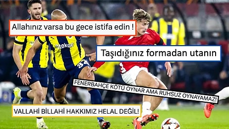 Fenerbahçe'de AZ Alkmaar Mağlubiyeti Sonrası Taraftar İsyan Bayrağını Çekti!