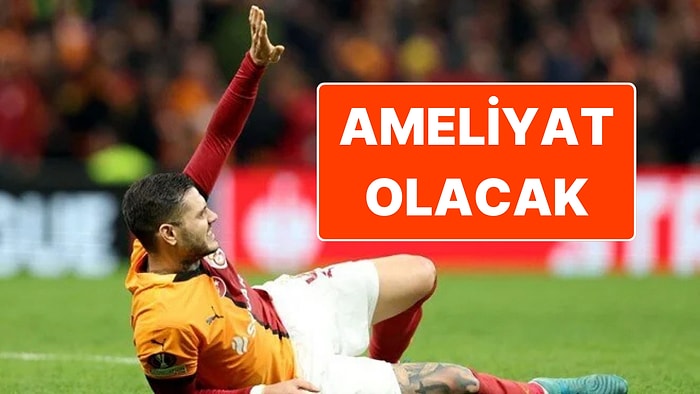 Galatasaray'a Icardi'den Kötü Haber: Mauro Icardi'nin Çapraz Bağları Koptu!