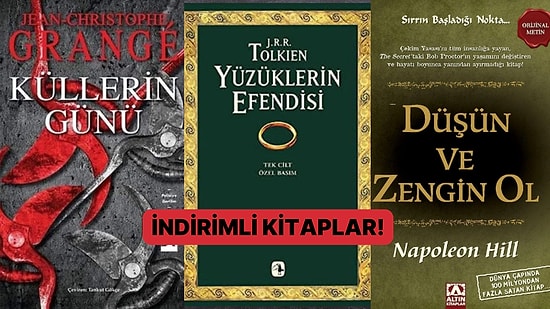 Kasım İndirimlerinden En Çok Okunan Kitaplar!