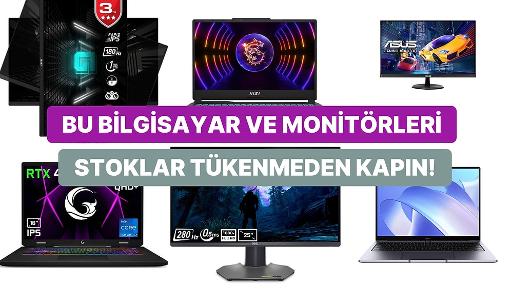 Kasım Fırsatlarından Seçtik! Bilgisayar ve Monitörlerde Kaçırılmayacak İndirim