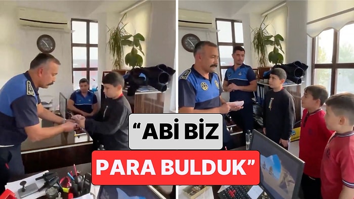 Yetişkinlere Ders Verdiler: Bilecik'te 3 Çocuk Yolda Buldukları 16 Bin TL'yi Zabıtaya Teslim Etti