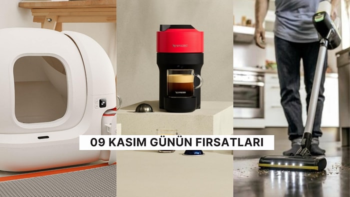 Bugün İndirimde Neler Var? Akıllı Kedi Tuvaletinden Nespresso Kahve Makinesine 9 Kasım 2024 Günün Fırsatları