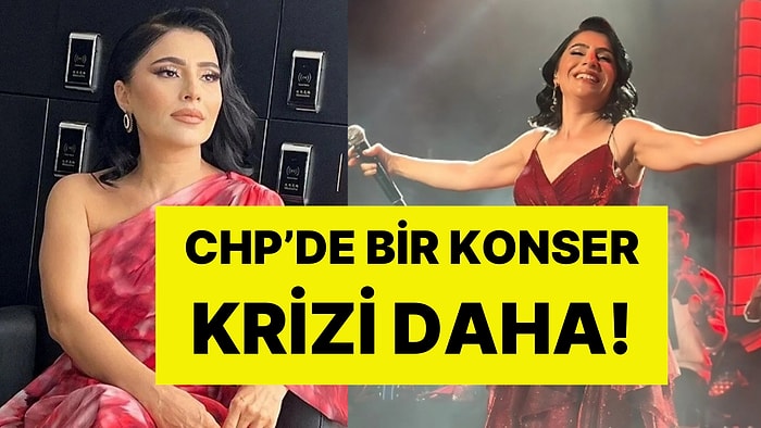 CHP'li Belediye Rojda'nın Konserini İptal Etti: “Kürt Kültürüne Tahammülsüzlüğü Göstermektedir”