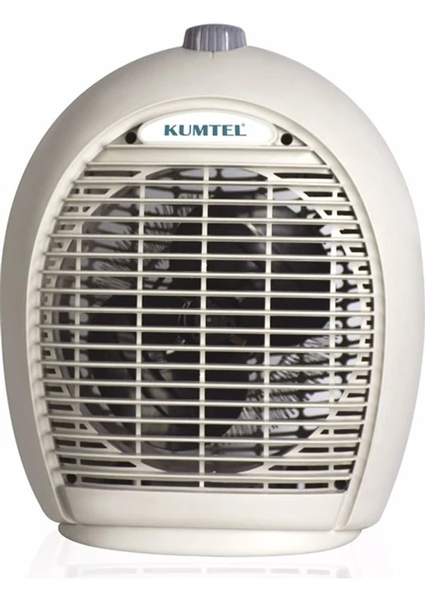 Kumtel Bej Fanlı Isıtıcı 2000 W