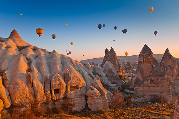 Türkiye’nin en önemli doğal güzelliği ve turistik bölgesi olan Kapadokya bundan tam 60 milyon yıl önce oluştu.