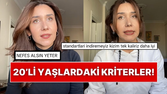 İlişkilerdeki Kriterlerin Yaş Geçtikçe Güncellenmesi Durumuna İçerik Üreticisinden Güldüren Parodi!