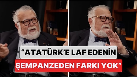 Prof. Dr. Celal Şengör'ün Atatürk ile İlgili Sözleri Gündem Oldu: "Atatürk'e Laf Edenin Şempanzeden Farkı Yok"