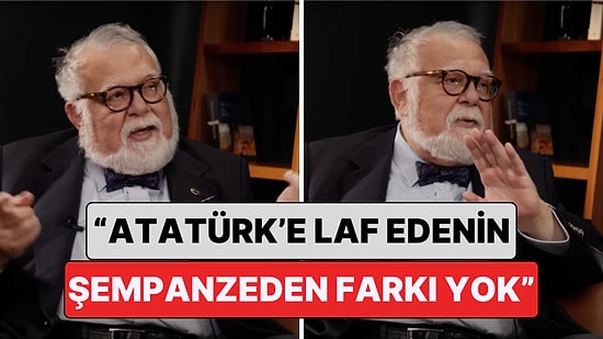 Prof. Dr. Celal Şengör'ün Atatürk ile İlgili Sözleri Gündem Oldu: "Atatürk'e Laf Edenin Şempanzeden Farkı Yok"