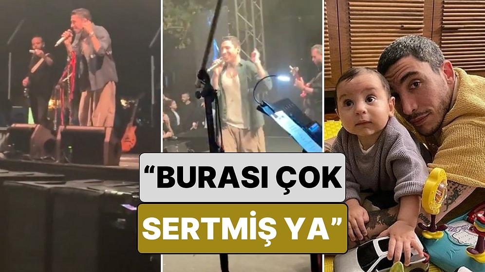 Baba Bonomo Devreye Girdi: Konserinde Küçük Çocukların Olduğunu Gören Can Bonomo Kendi Şarkısını Sansürledi