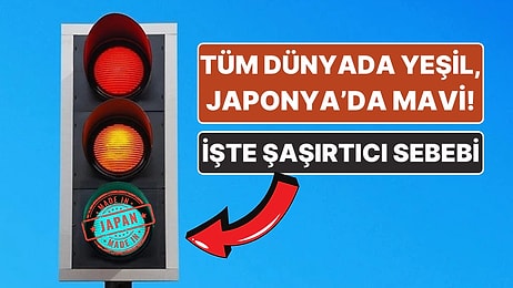 Japonlar Yine Farkını Ortaya Koymuş! Yeşil Işık Yerine Mavi Kullanıyorlar, Sebebi Şaşırtıcı!