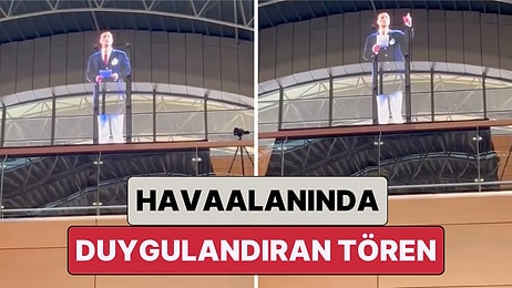 İstanbul Sabiha Gökçen Havalimanı’nda Hologram ile Atamızın Nutuk Okuduğu Görüntüler Yansıtıldı