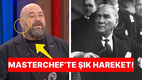 Somer Şef Yine Yaptı Yapacağını: 10 Kasım'da Atatürklü Bıçak Küpesi ile Ekrana Çıktı!