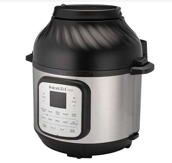 11. Instant Pot Duo Crisp 11'i 1 Arada 7.6 Litre Elektrikli Düdüklü Tencere