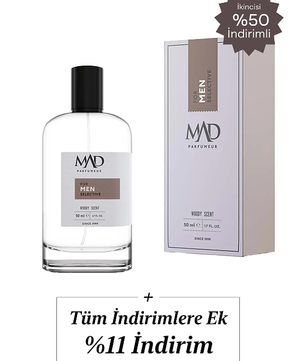 13. Mad Parfüm Mad P102 Selective 50 ml Erkek Parfüm