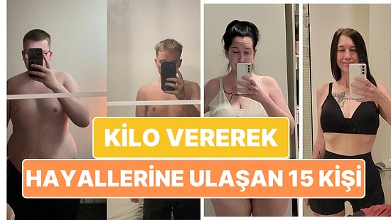 Kilo Vererek Vücutlarını ve Hayatlarını Tamamıyla Değiştiren Kişilerden 15 İnanılmaz Fotoğraf