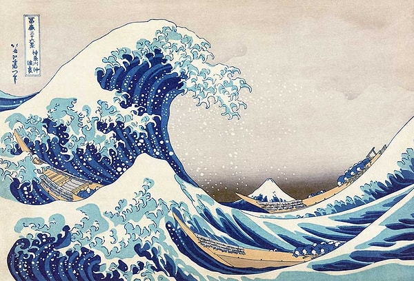 5. Hokusai - Büyük Dalga