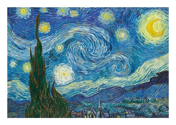 10. Vincent Van Gogh - Yıldızlı Geceler