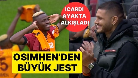 Victor Osimhen'den Icardi'ye Büyük Jest: 'Aşkın Olayım' Şarkısı Eşliğinde Formasını Açtı