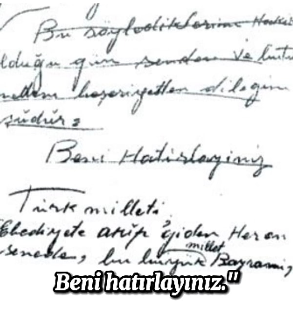 Bayur, duygularını saklamadan Atatürk’e dönüp "Bu cümle bir vedayı hissettiriyor, milletin kalbini bir veda acısıyla yakmayınız" dedi.