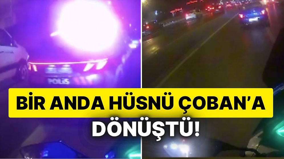 Gerçek Arka Sokaklar Anı Yaşandı! Kurye ve Polis El Ele Verip Aracı Kovaladı