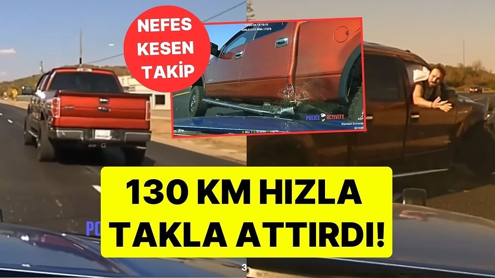 Arkansas Polisinin Kaçan Şüpheli Aracı Kovalama Anı Nefes Kesti: 130 Km Hızla Takla Attırdı!